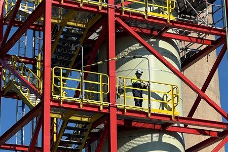 Neste commissions facility for liquefied waste plastic